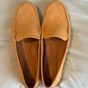 Born Tan Suede Women's Loafers